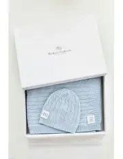 [Heirloom Cashmere] Cashmere Gift Box in Baby Blue