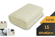 WEIGHTED BLANKET LONG SINGLE Heavy Gravity CREAM 3.2KG