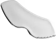 Beaupretty Stainless Steel Facial Scraping Board Portable Face Massager Tool Guasha Scraping Board for Home Use Smooth Edges Convenient Skin Care