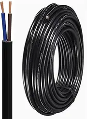 100/200FT Multicore H05VV-F Flexible Cable (0.5-6.0mm²) CE/Reach Approved - Eco PVC Oxygen-Free Copper for Automation & Electrical Panels(200ft,2C-2.5mm²)