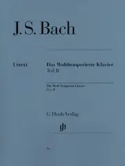The Well-Tempered Clavier Part 2 Bach Henle Urtext Piano Sheet Music Book