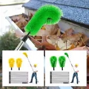 Gutter Cleaning Brush Enduring Gutter Cleaner Telescopic Gutter Cleaning xiieT