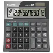 Canon AS-220RTS Desktop Tax Calculator 12 Digits