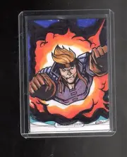 2016 Marvel Masterpieces Ivan Rodriguez Sketch card