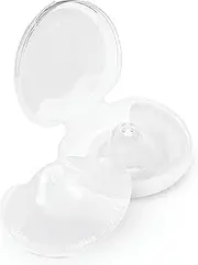 Medela Contact Nipple Shield, For Breastfeeding with Latch Difficulties or Flat or Inverted Nipples, Pack of 2, 20mm Medium