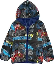 [Caihoyu] Sherpa Coat Toddler Fleece Zip Up Girl Outerwear Jacket