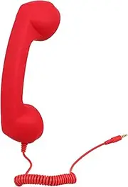 KALLORY Handset Vintage Telephone Receiver Retro Style Design for Conversations Compatible with Smartphones Stylish Finish for Modern Elegance