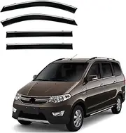 FUWKAIZS Window Visor Awnings & Shelters Side Window Deflector Compatible for SGMW Wuling Hong Guang S 2015 2016 2017 2018 2019 2020 2021 2022-2024(2015-2017 MK1)