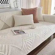 Generic Sofa Cover 3 Seater L Shape - Velvet Thick Couch Protector Anti-Slip- Reversible Quilted Corner Slipcovers - Washable for Sectional Couch - 3/2/1/4 Seater Sofa Cover