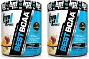 BPI Sports Best BCAA Powder, Passion Fruit, 10.58-Ounce 2 Pack