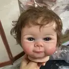 19 in Juliette Painted Realistic Reborn Doll Kit Veins Cloth Body Gift for Kids