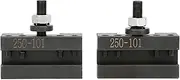 250-101 Quick Change Tool Post 2Pcs Quick Changing Boring Tool High Hardness High Carbon Steel CNC Fixture Lathe Tool Holder