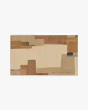 90' x 150' | Machine Washable Runner Rug | Kid & Pet Friendly | Indoor Rug | Ananda Natural Pop Rug by Architectural Digest | Ruggable