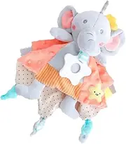 PERSELOSO Pacifying Doll Towel Soft Security Blanket for Newborns Multi Functional Appeasing Adorable for Comfort and Play Easy to Clean
