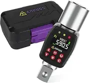 ANPUDS 3/4" Digital Torque Adapter, 8.9-590.5 Ft.lb/12-800 Nm, Digital Torque Wrench Converter with ±1% Accuracy, Preset Value, Data Storage, Buzzer & LED Indicators for Car, Truck, Tractor