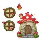 Lawn Ornament Trees Mini Fairy Doors Bonsai Yard Art Statue