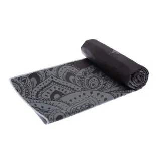 【Yoga Design Lab】Yoga Mat Towel 瑜珈鋪巾 - Mandala Black(濕止滑瑜珈鋪巾)