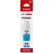 Canon GI60 Ink Cartridge Refill Bottle Cyan Genuine Original