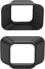 2 Pack Antiglare Lens Hood, Lens Hood to Improve Image Quality, Lightweight Camera Lens Hood, Plastic Material Lens Hood for GoProMountain Climbing Camera Accessories