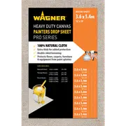 Wagner 3.65 x 5.48m Heavy Duty Canvas Drop Sheet