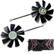 GAA8S2U Cooling Fan for DATALAND/Hengjin RX590 580 X PLUS Graphics Card Cooler