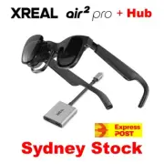 XREAL Air 2 Pro Smart Glasses + Hub Bundle, Power Play Wearable Gaming Display