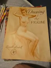 Vtg 50s Walter Foster Art Book Drawing The Figure Nude INCLUDES ARTIST SKETCHES!