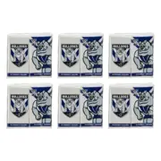 24pc NRL Soft & Absorbent Pocket Size Travel Portable Tissues Bulldogs Mascot