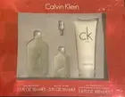 CK ONE - CALVIN KLEIN EDP 3 Piece Perfume Gift Set -New In Box