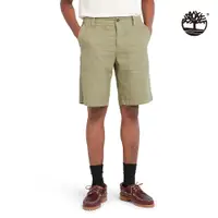 在飛比找PChome24h購物優惠-Timberland 男款灰綠色寬鬆短褲|A6BJ6590