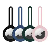4Pcs Silicone Case for Airtags Protective Cover for Airtag Key Finder Tracker