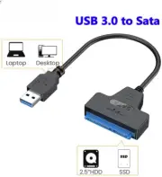 USB 3 0 Adapter Support External SSD HDD Hard Drive SATA 3 22 Pin Sata 3 Cable