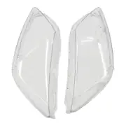 Pair Clear Plastic Headlight Lens Cover Kit Fit For Mazda CX-7 2007-2012