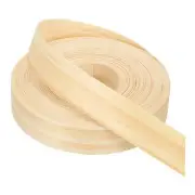 Pine Edge Banding, 1 in x 50 ft Wood Veneer Tape, Pre-glued Flexible