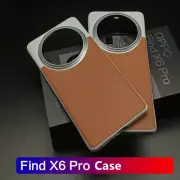 Original Case For OPPO Find X6 Pro Ultra Slim Leather Back Matte Cover Protector