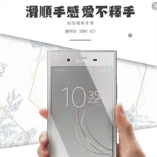 SONY XZ1 高清晰透明9H玻璃鋼化膜手機保護貼(3入 XZ1保護貼 XZ1鋼化膜)