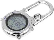 [SAFIGLE] Luminous Climbing Watch Hanging Pocket Watch with Compass Lightweight Metal Design for Outdoor Sports and Activities present for Adventurers