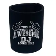 This Is What Awesome Dj - Funny Novelty Stubby Holder