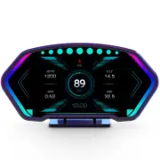 OBD Car GPS Speedometer Digital Head Up Display LCD Screen Dashboard Gauge HD (for: Porsche)