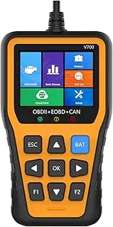 OBD2 Scanner - Fixd Car Diagnostic Tool with Battery Tester Car Code Reader That Can Print Data to The Cloud Reads and Clears Engine Error Codes for All OBD II Protocol Vehicles Since 1996