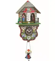 Kuckulino Black Forest Clock weather house with quartz movement.. TU 2025 SQ NEW