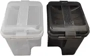 Spare Original Clean Water Tank, Dirty Water Tank, Compatible for ECOVACS DEEBOT T30s / T30s Combo, Robot Vacuum Cleaner Replacement Part(Set 01)