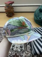 NWT VTG 80s Imperial Headwear Mauna Lani Bay Hawaii Exclusi Rope Golf Hat