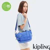 在飛比找Yahoo奇摩購物中心優惠-Kipling 深邃亮藍色手提側背包-ART MINI