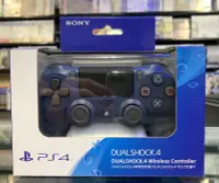 在飛比找露天拍賣優惠-【同人館】公司貨 PS4 無線控制器 手把 午夜藍 保固一年