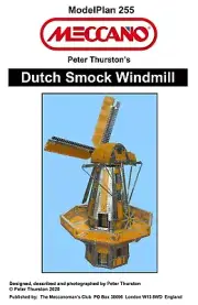 Meccano Model Plan - Dutch Smock Windmill