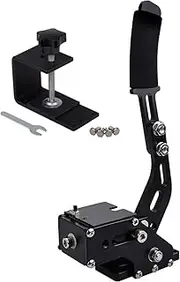 Parking Brake PS4 PS5 PC USB Handbrake Suit For Logitech G25/G27/G29 T500 Brake System Racing Game Part Car Handbrake Lever(With bracket)