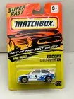 1993 MATCHBOX SUPERFAST #52 WHITE ESCORT COSWORTH RALLY CAR NEW ON CARD