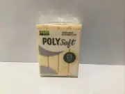 The Clay Studio Poly Soft Oven Bake Polymer Clay - Beige 57gm Block