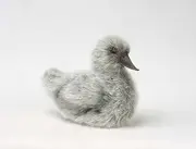 [HANSA] Swan Plush Toy, 20 cm Length, White